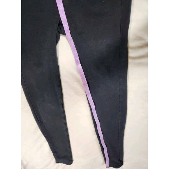 Sz 2 Long American Eagle High Rise Jegging Womens Black Legging Super Stretch - Picture 9 of 10